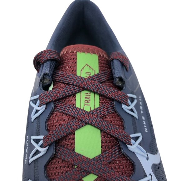 Womens Nike React Pegasus Trail 4 Trail Running Shoes Blue DJ6159 403 (NEW) - Picture 7 of 11